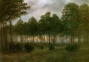 Caspar David Friedrich, The evening